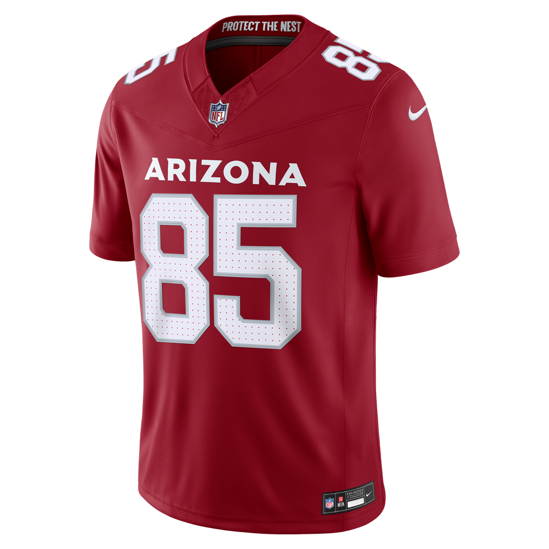 Arizona Cardinals Trey McBride Nike Cardinal Team Vapor F.U.S.E. Stitched Limited Jersey