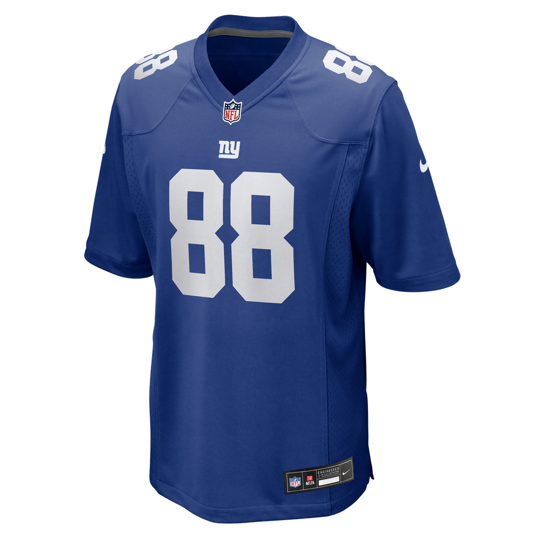 New York Giants Malachi Fields Nike Royal Team Game Jersey