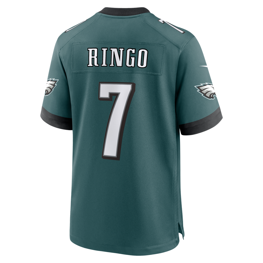 Philadelphia Eagles Kelee Ringo Nike Midnight Green Team Game Jersey