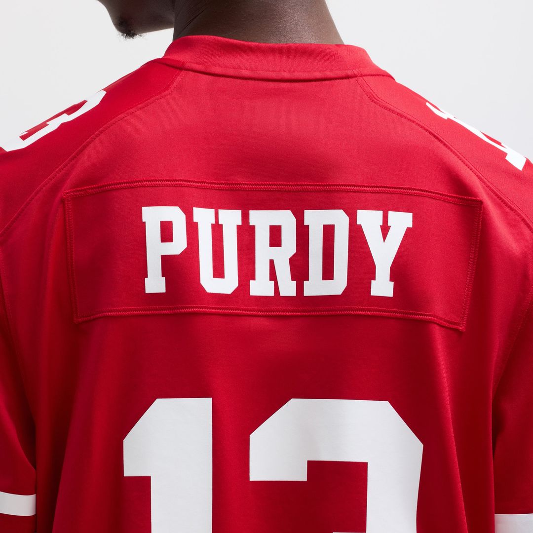 San Francisco 49ers Brock Purdy Nike White Game Player Jersey