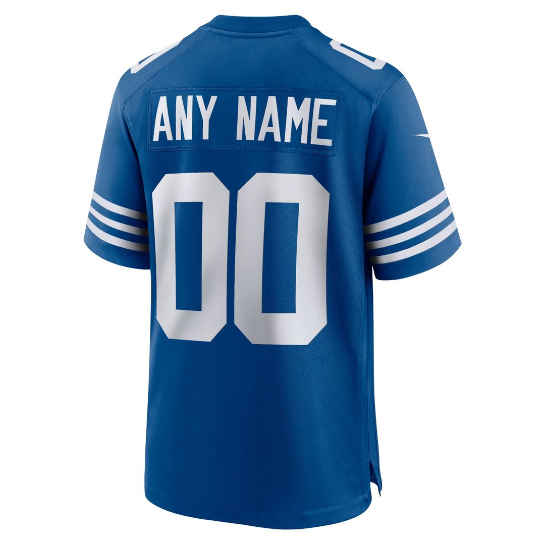 Indianapolis Colts Nike Royal Alternate Custom Jersey