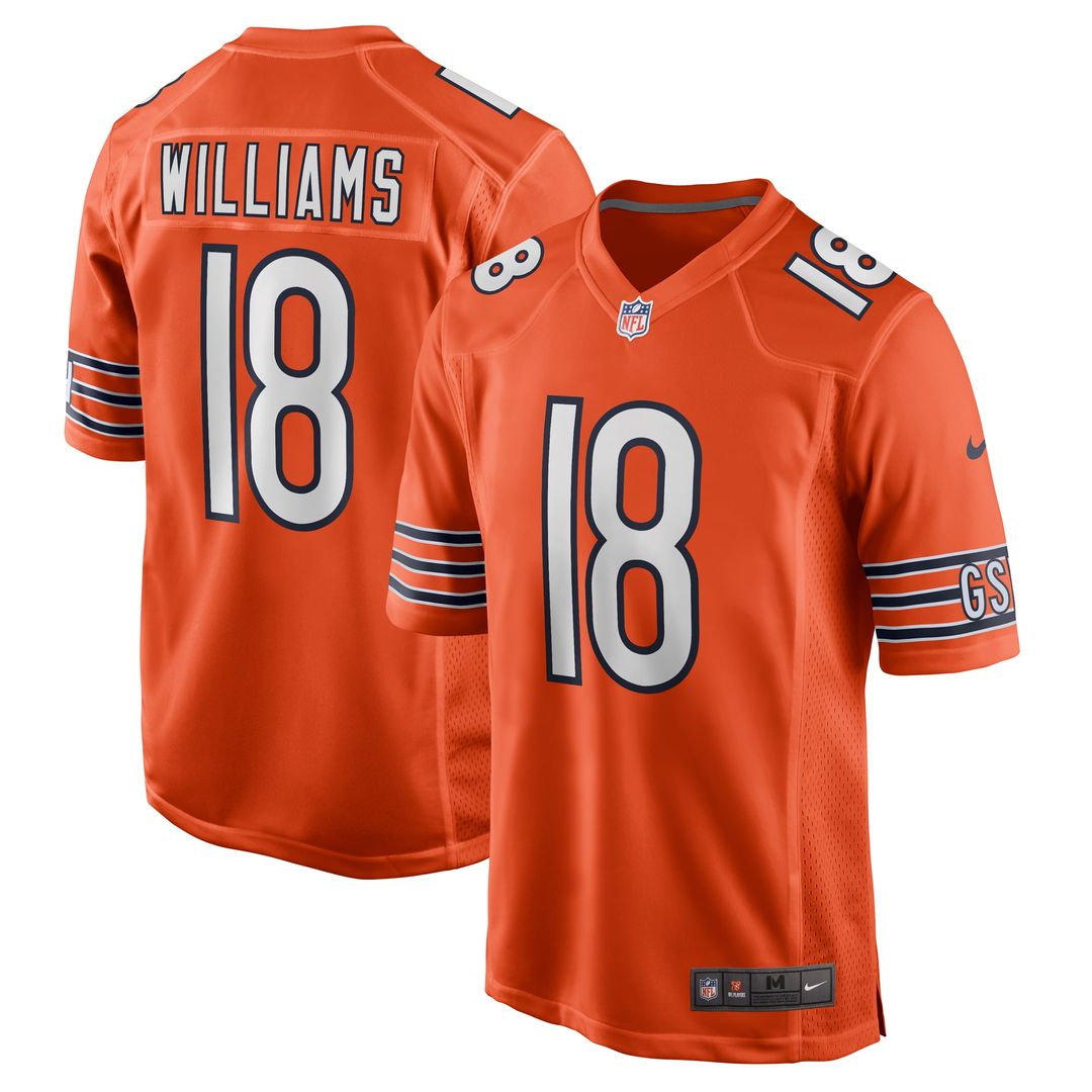 Chicago Bears Caleb Williams Nike Navy Player Game Jersey