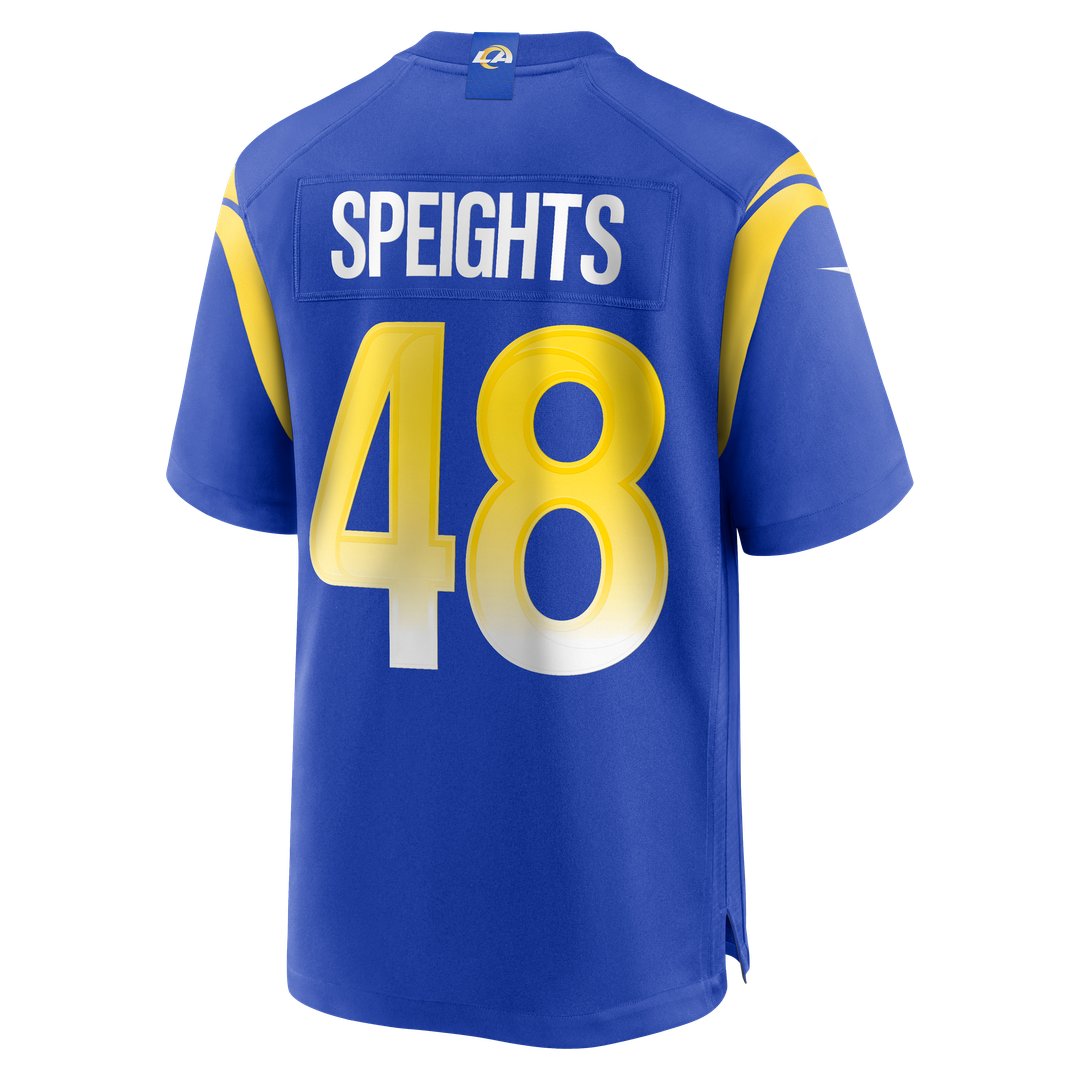 Los Angeles Rams Omar Speights Nike Royal Game Jersey
