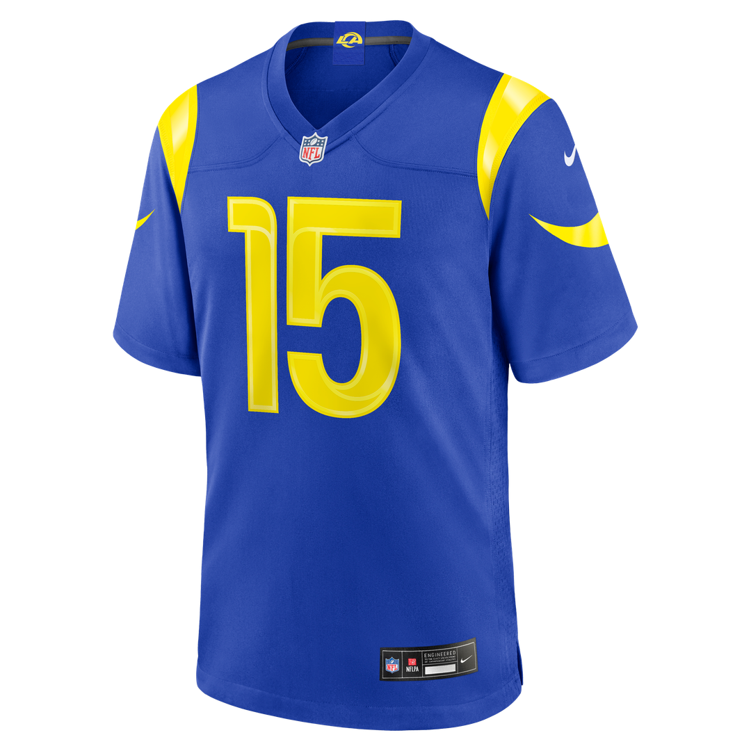 Los Angeles Rams Ty Simpson Nike Royal Team Game Jersey