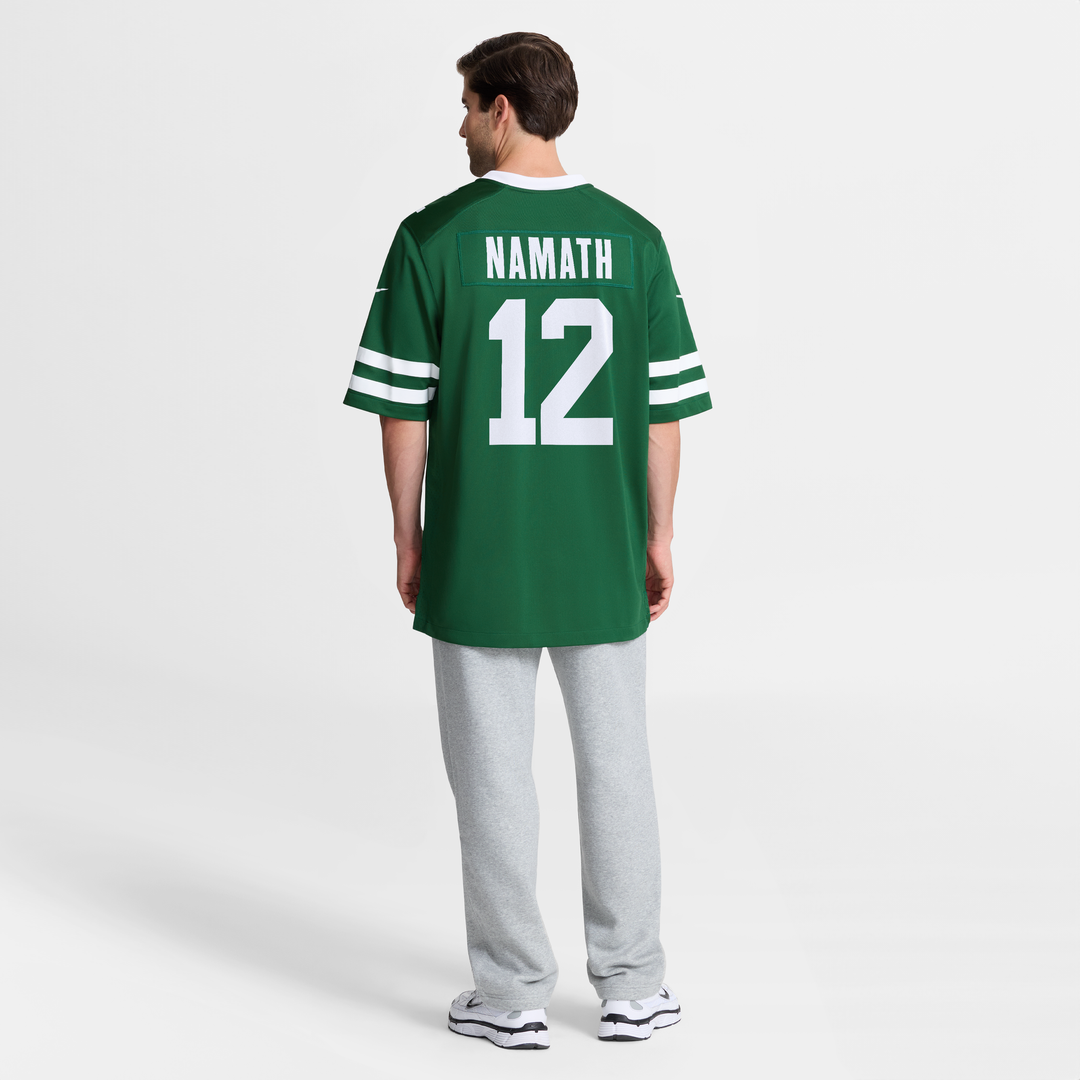 New York Jets Joe Namath Nike White Classic Alternate Retired Player Game Jersey