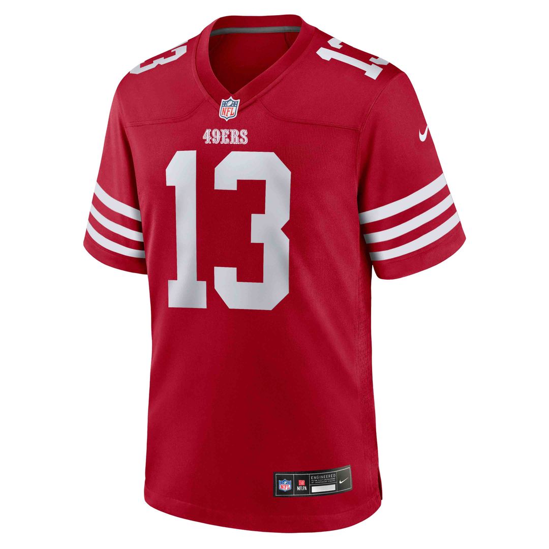 San Francisco 49ers Brock Purdy Nike White Game Player Jersey