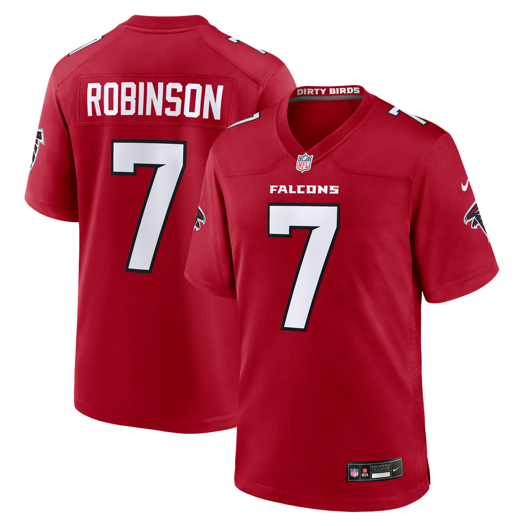 Atlanta Falcons Bijan Robinson Nike White Game Jersey