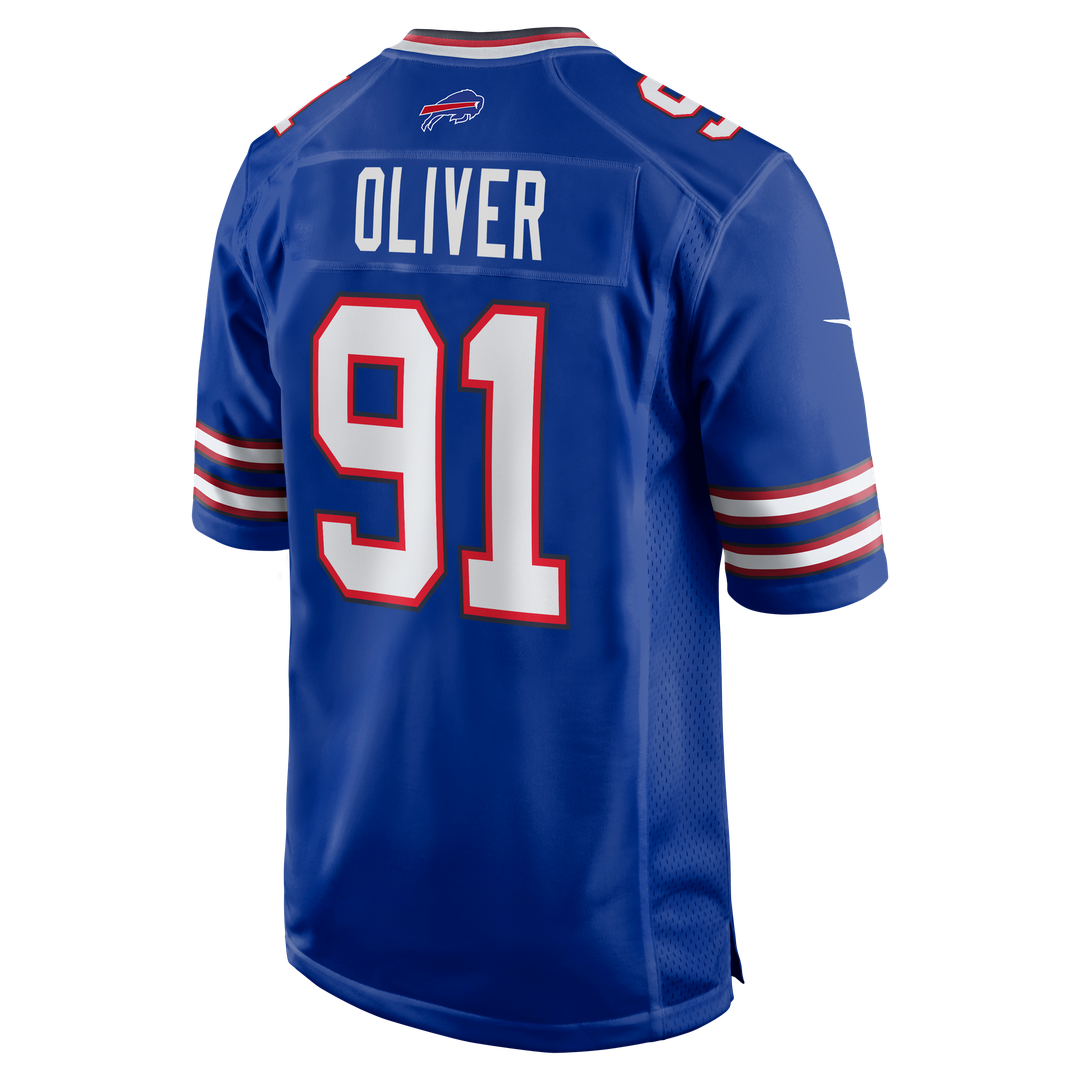 Buffalo Bills Ed Oliver Nike Royal Team Game Player Jersey
