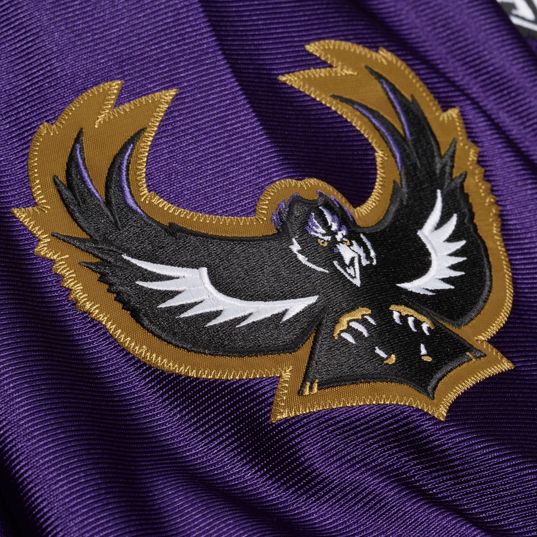 Baltimore Ravens Ray Lewis Mitchell & Ness Purple 1996 Authentic Throwback Jersey
