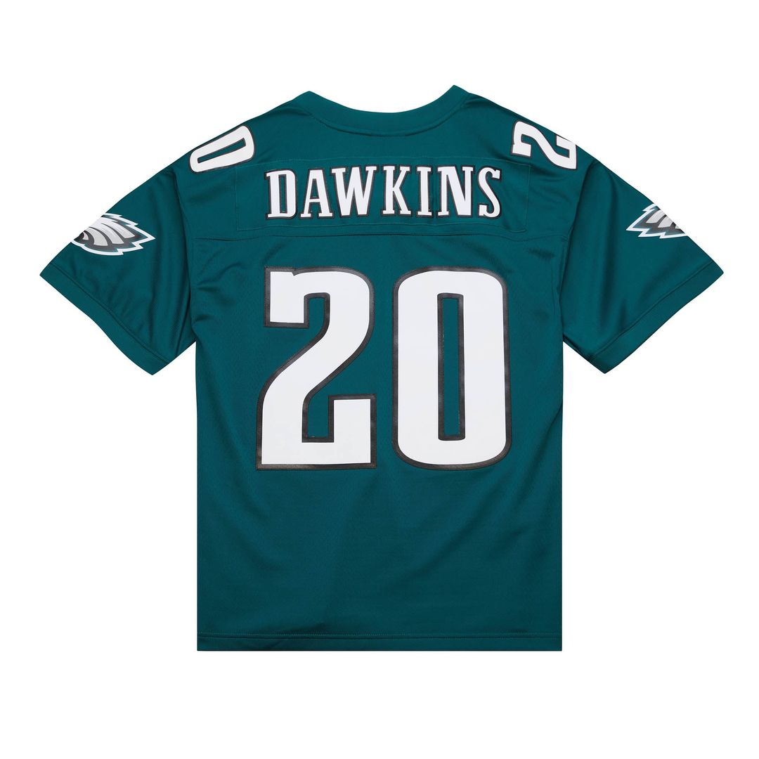 Philadelphia Eagles Brian Dawkins Mitchell & Ness Black Legacy Replica Jersey