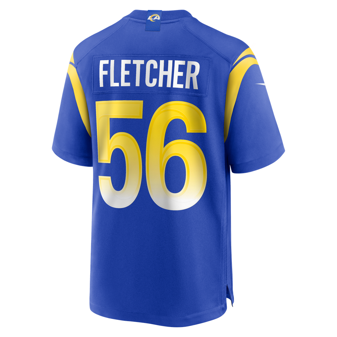 Los Angeles Rams London Fletcher Nike Royal Game Retired Player Jersey