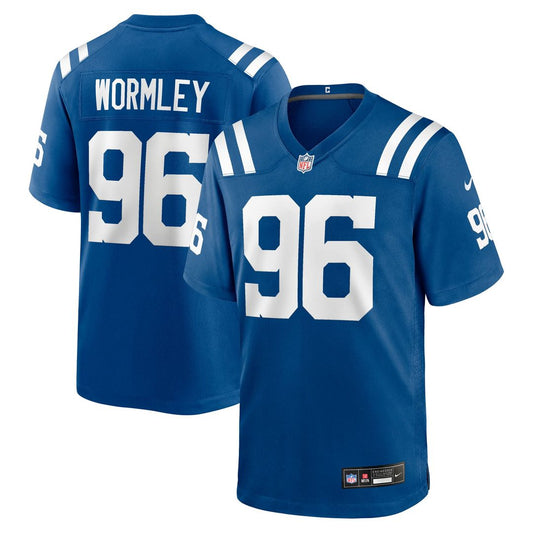 Indianapolis Colts Chris Wormley Nike Royal Team Game Jersey