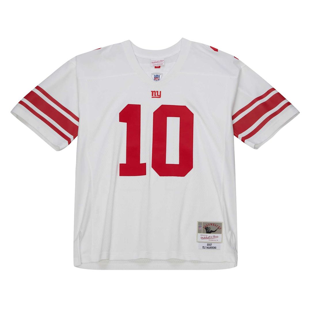 New York Giants Eli Manning Mitchell & Ness White Legacy Replica Jersey