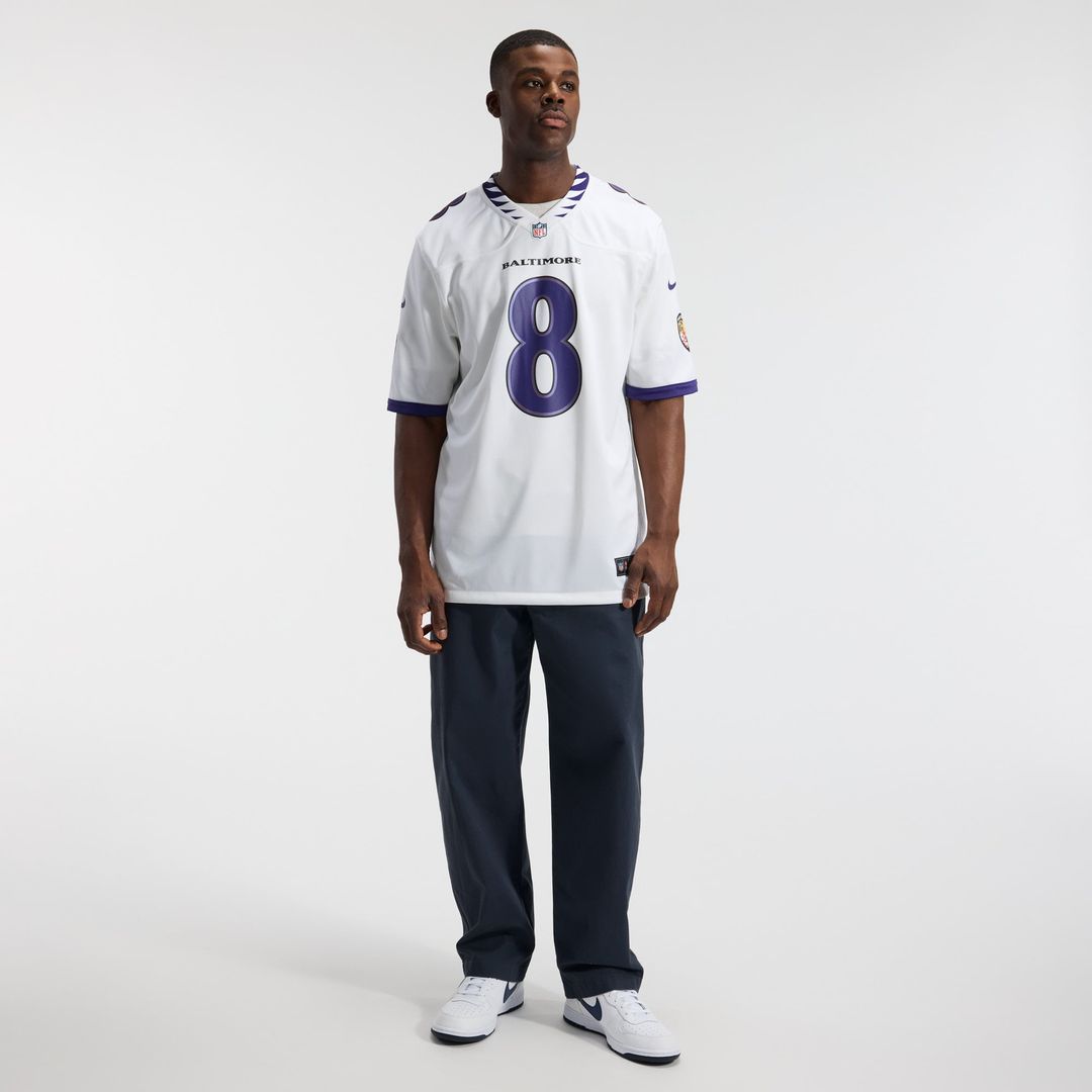 Baltimore Ravens Lamar Jackson Nike Black Alternate Game Jersey
