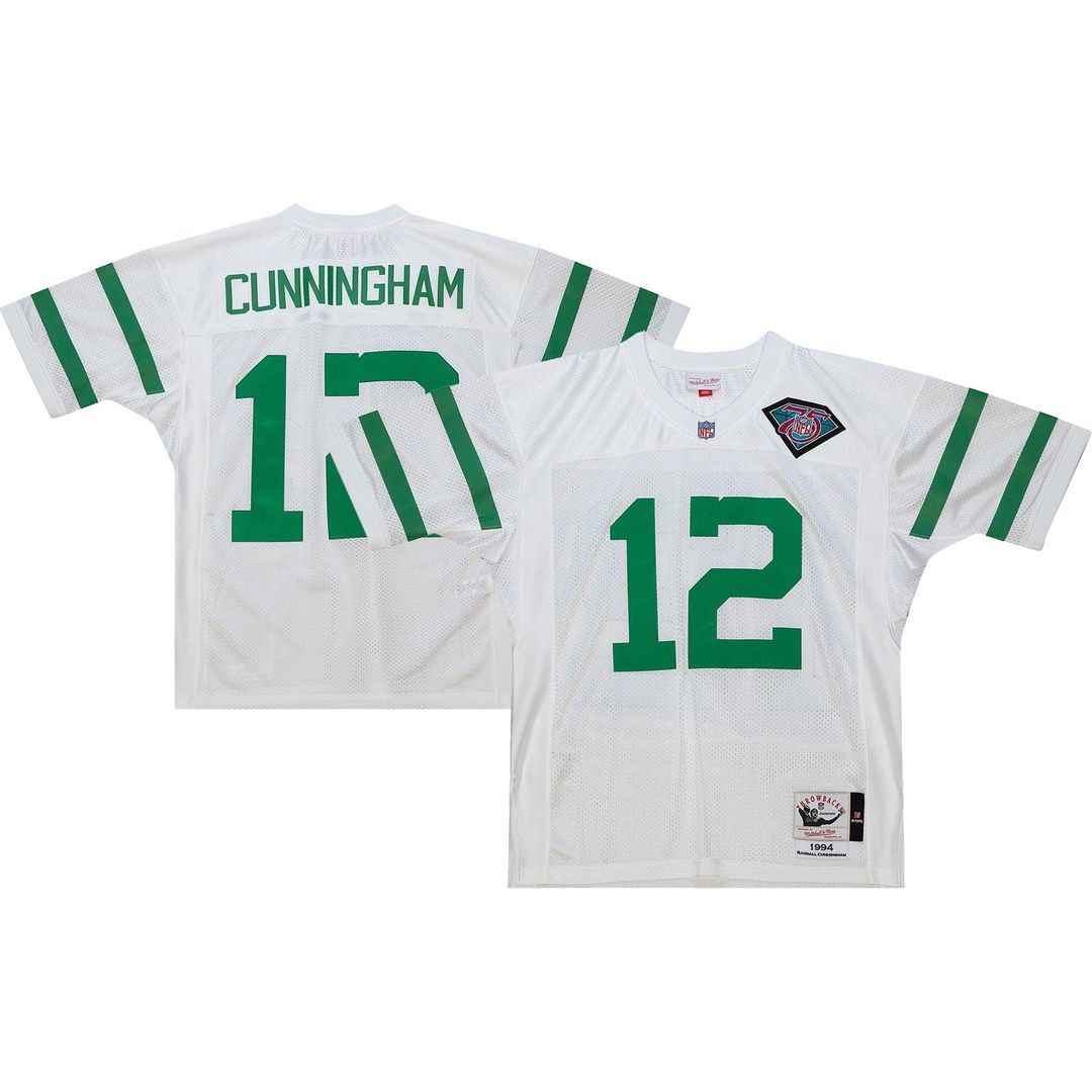 Philadelphia Eagles 1992 Randall Cunningham Mitchell & Ness Green Authentic Throwback Retired Player Jersey