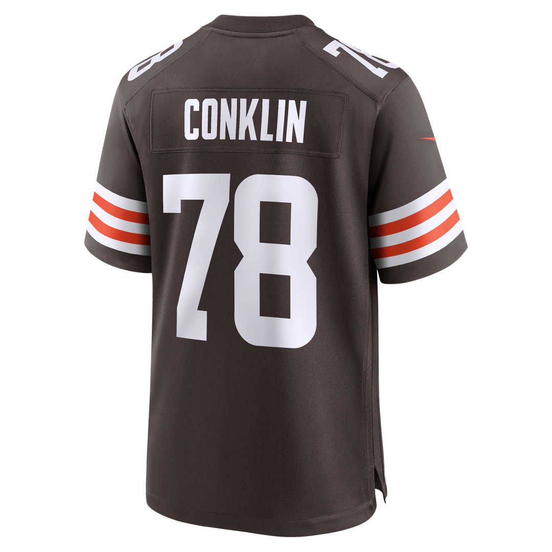 Cleveland Browns Jack Conklin Nike Brown Game Player Jersey