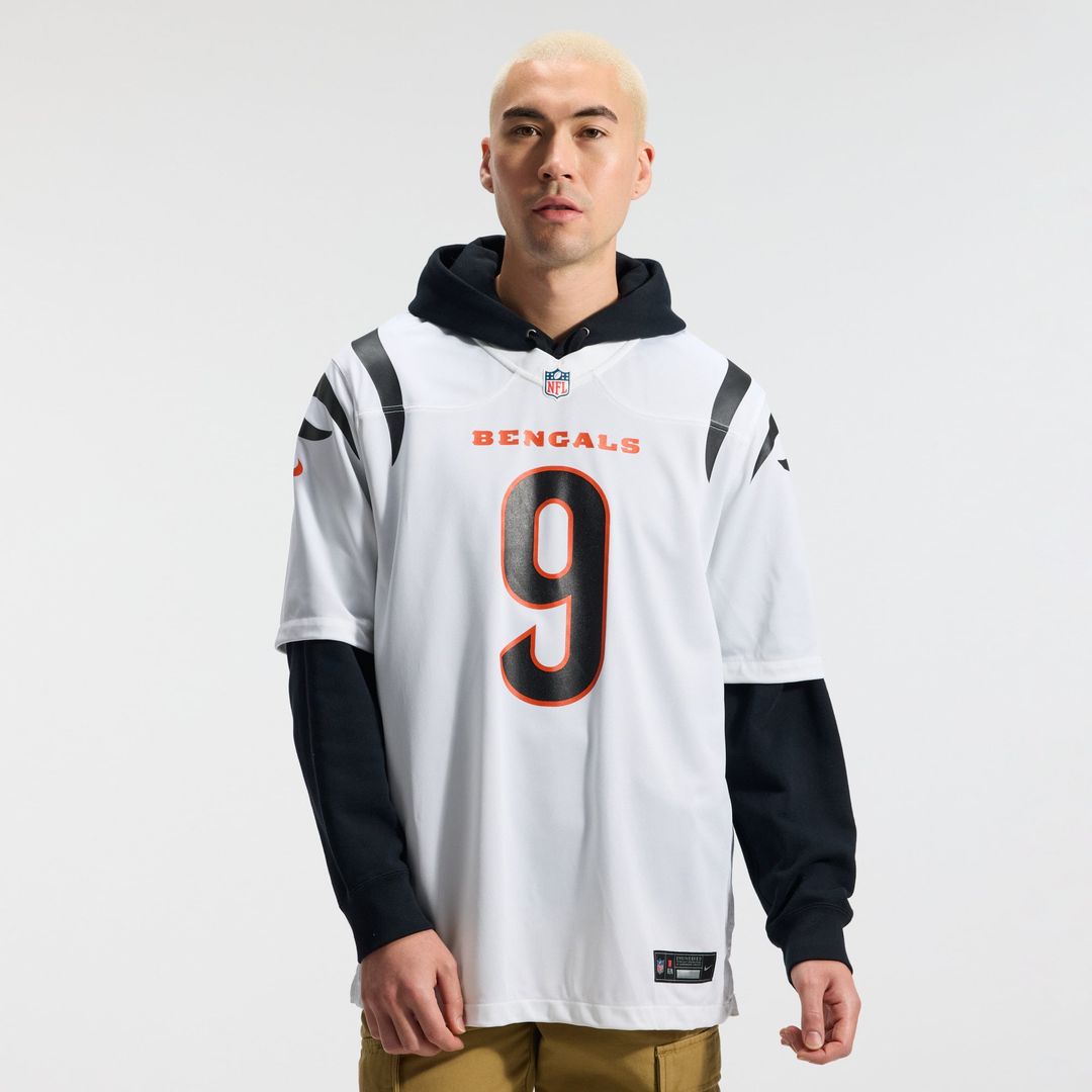 Cincinnati Bengals Joe Burrow Nike Orange Alternate Game Jersey