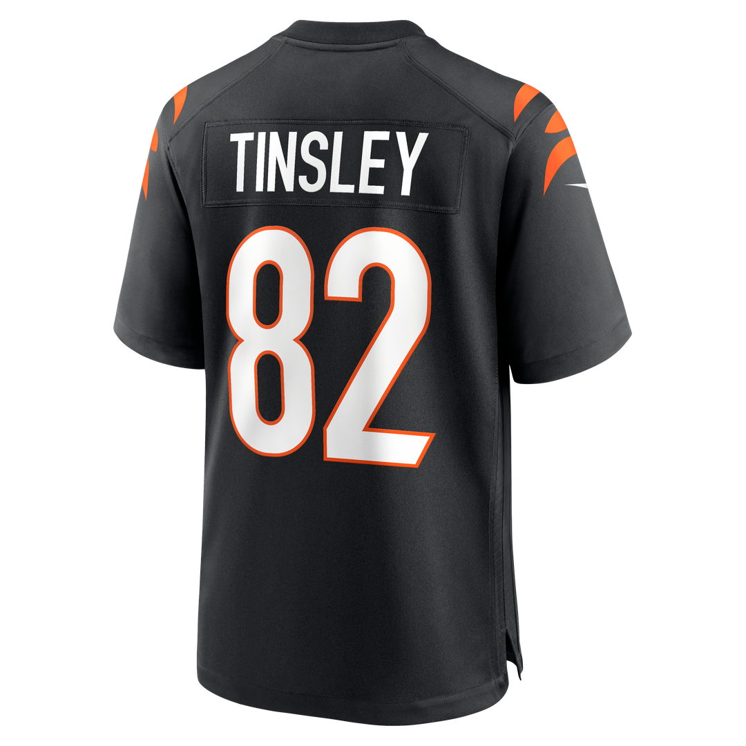 Cincinnati Bengals Mitchell Tinsley Nike Black Team Game Jersey