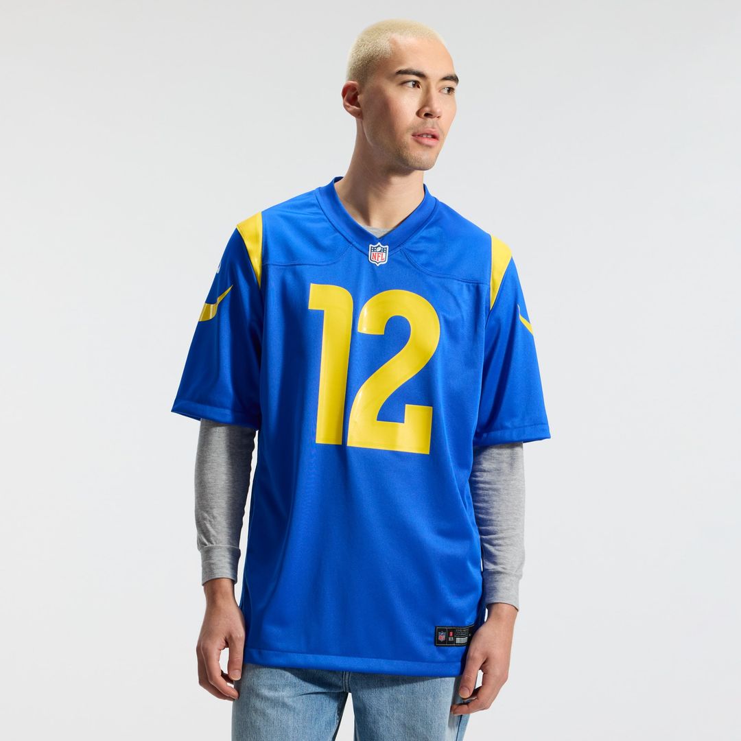Los Angeles Rams Puka Nacua Nike White White Game Player Jersey