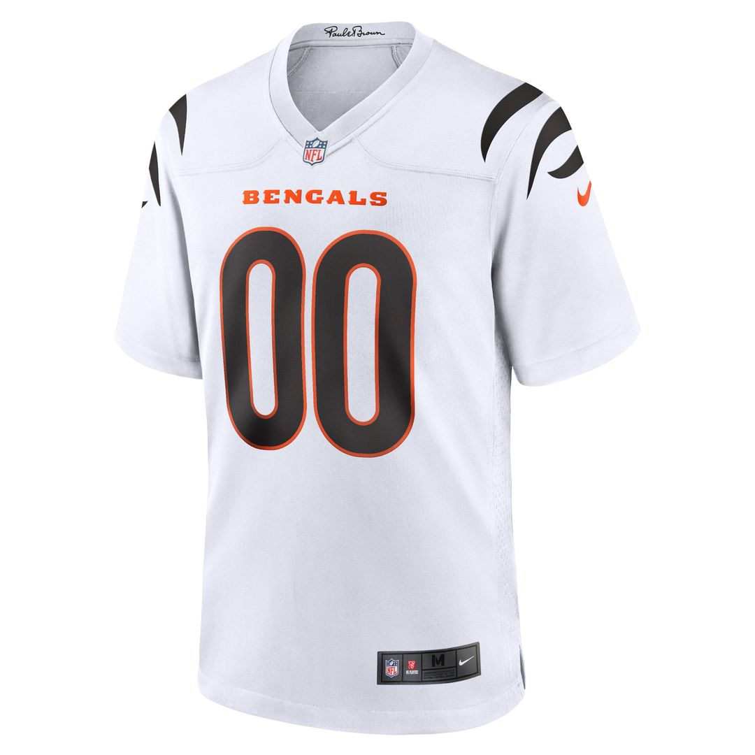 Cincinnati Bengals Nike Black Game Custom Jersey