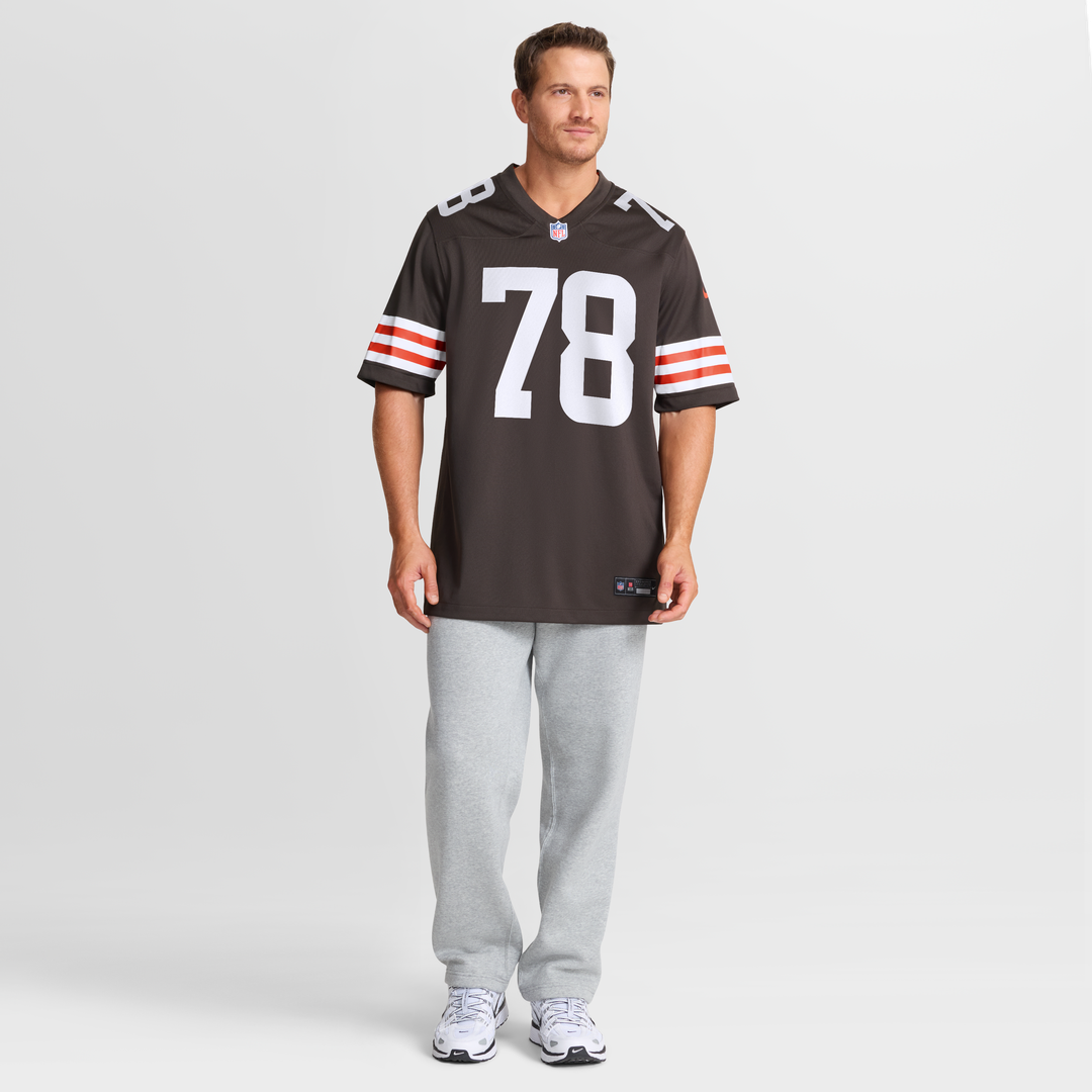 Cleveland Browns Jack Conklin Nike Brown Game Player Jersey
