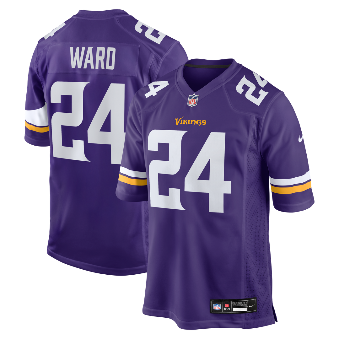Minnesota Vikings Jay Ward Nike Purple Team Game Jersey