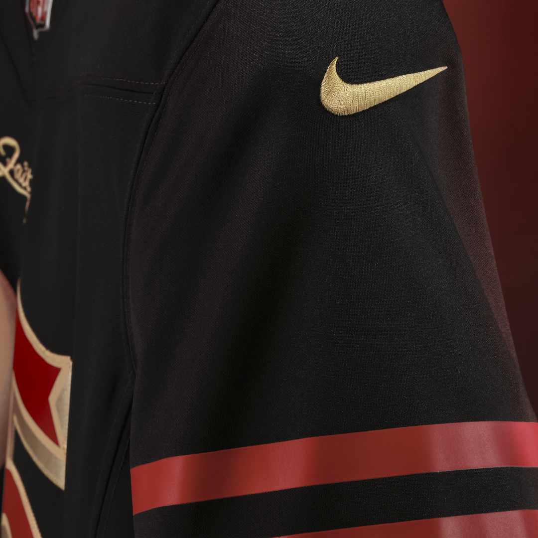 San Francisco 49ers The Faithful Nike Black Rivalries Collection Stitched Limited Jersey
