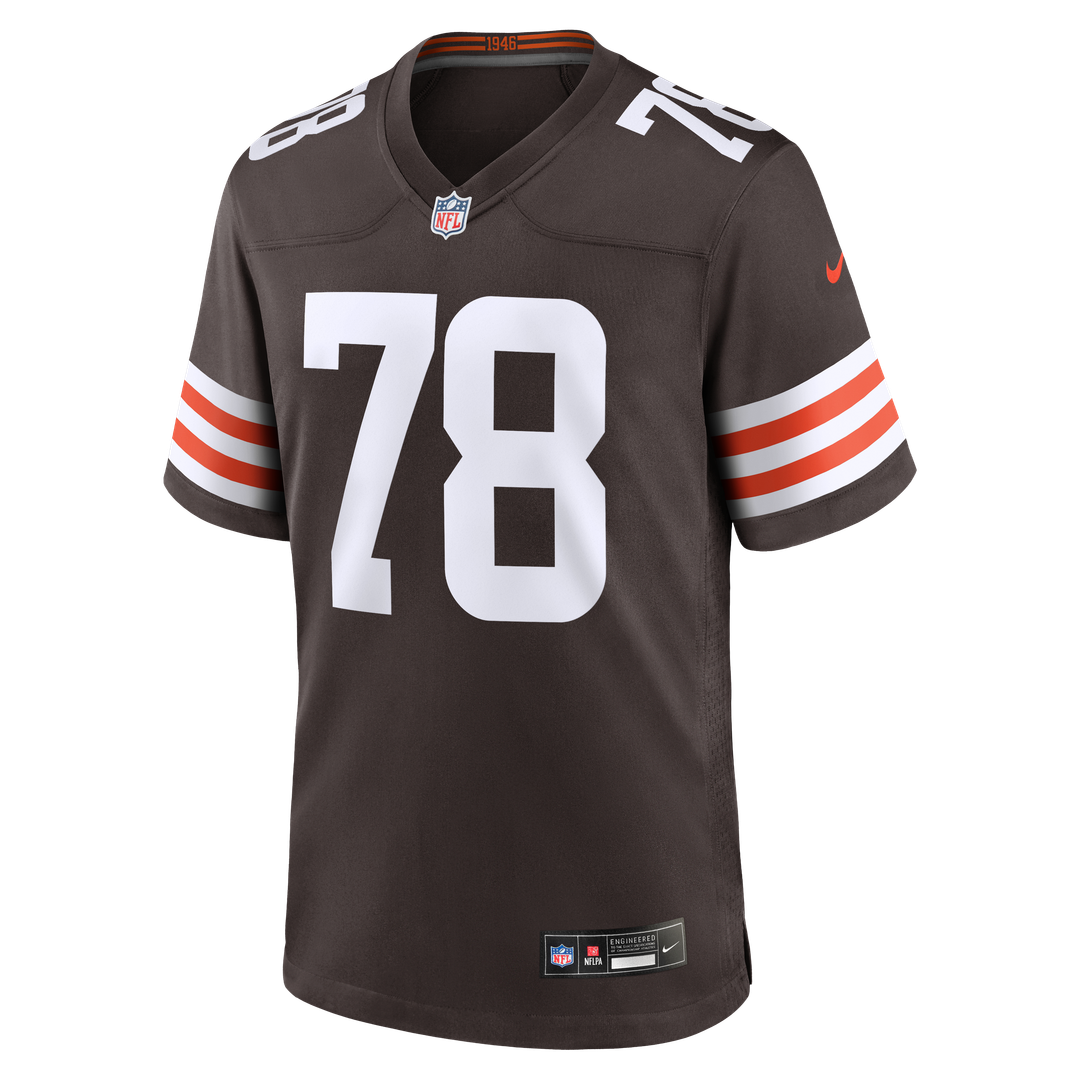Cleveland Browns Jack Conklin Nike Brown Team Game Jersey