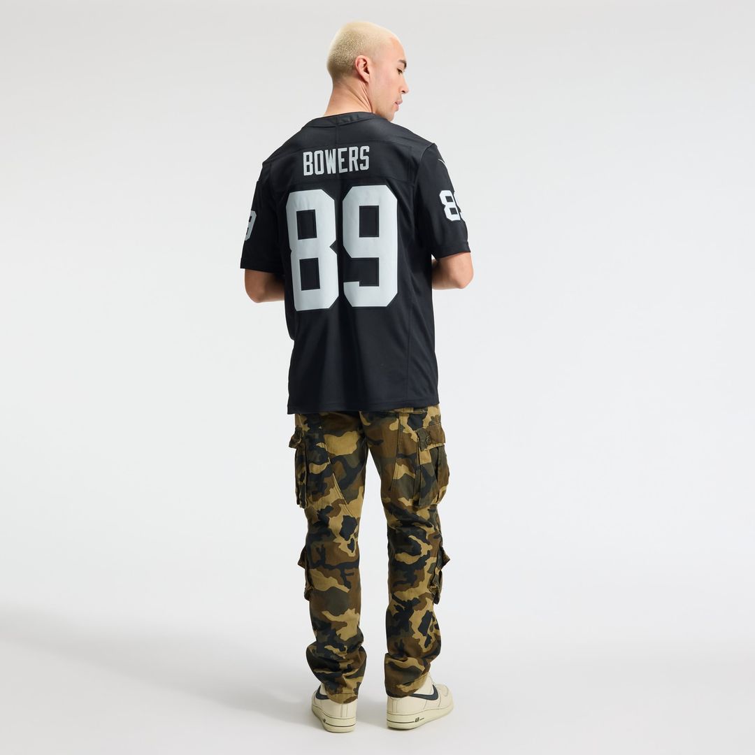 Las Vegas Raiders Brock Bowers Nike White Vapor F.U.S.E. Stitched Limited Jersey