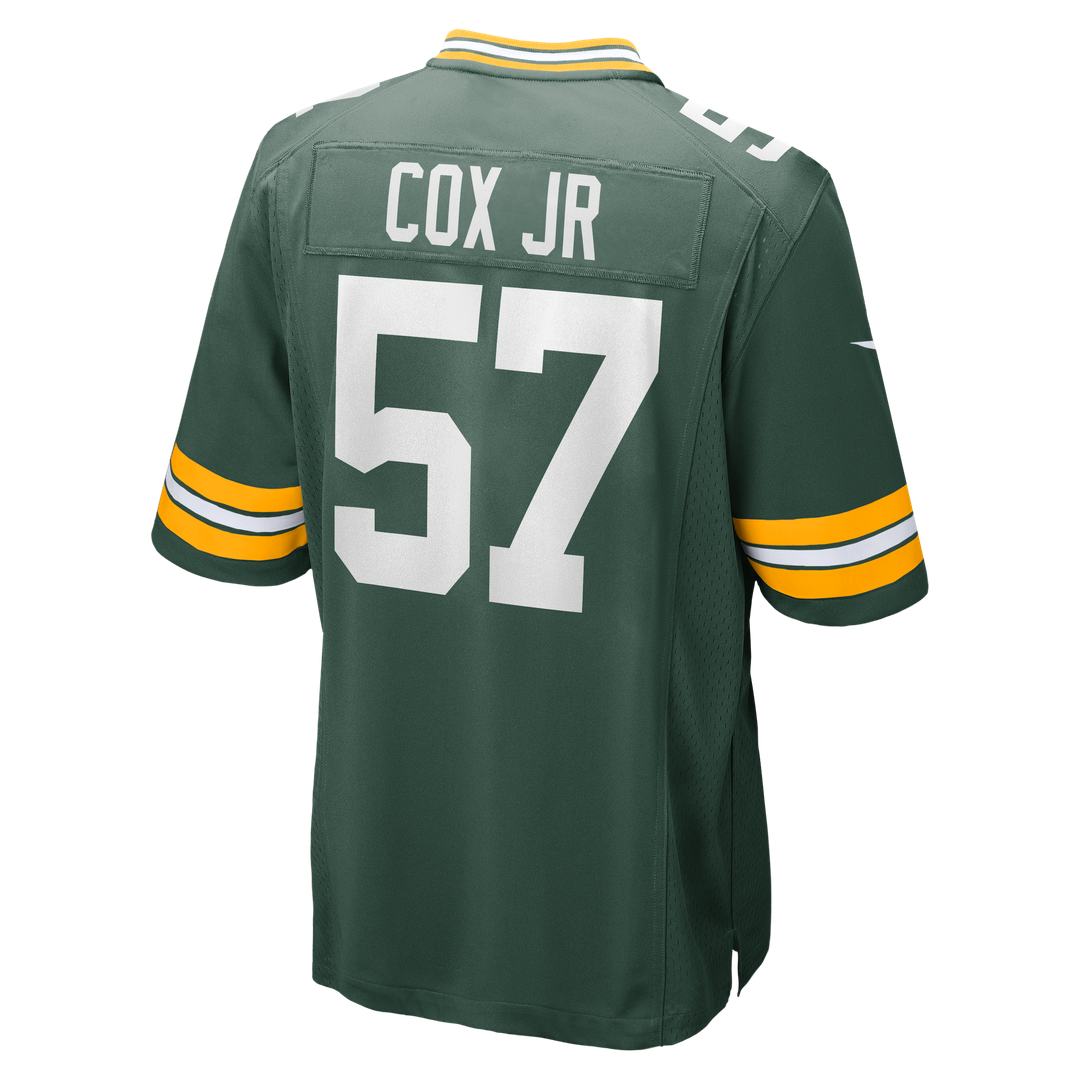 Green Bay Packers Brenton Cox Jr. Nike Green Game Jersey