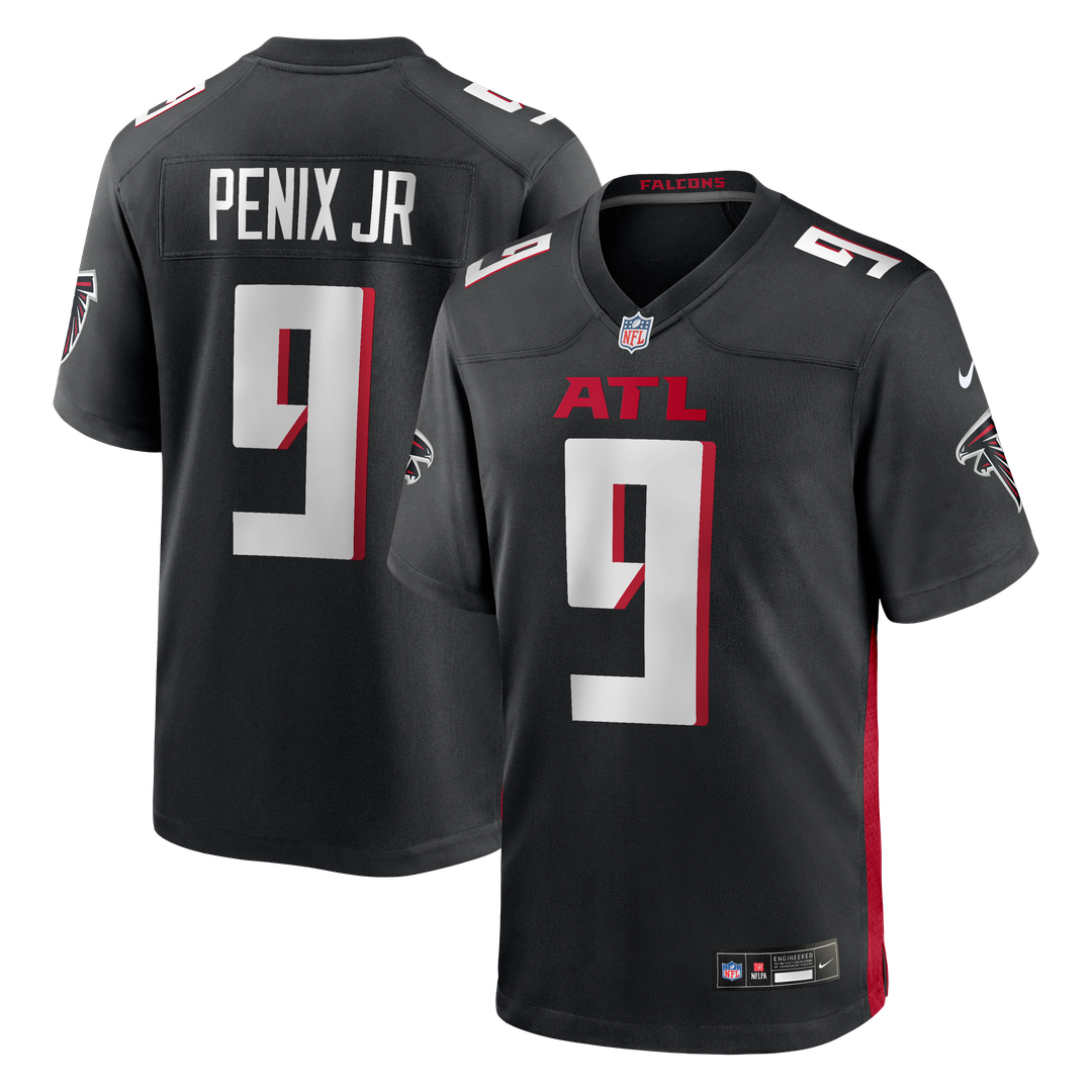 Atlanta Falcons Michael Penix Jr. Nike Black Player Game Jersey