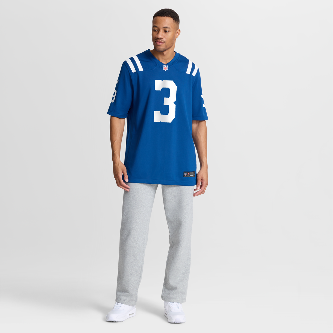 Indianapolis Colts Spencer Shrader Nike Royal Team Game Jersey
