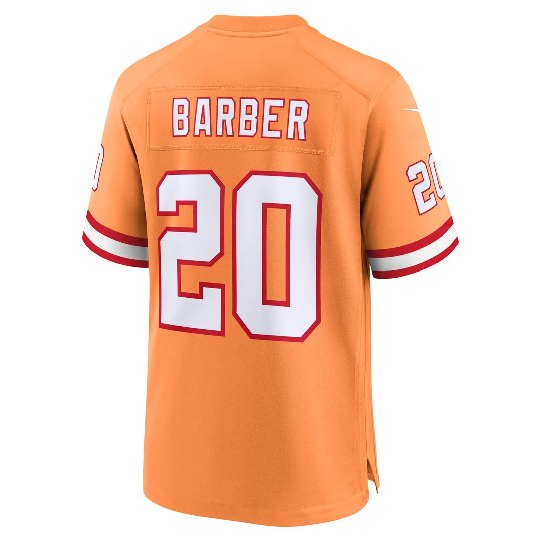 Tampa Bay Buccaneers Ronde Barber Nike Red Game Retired Player Jersey