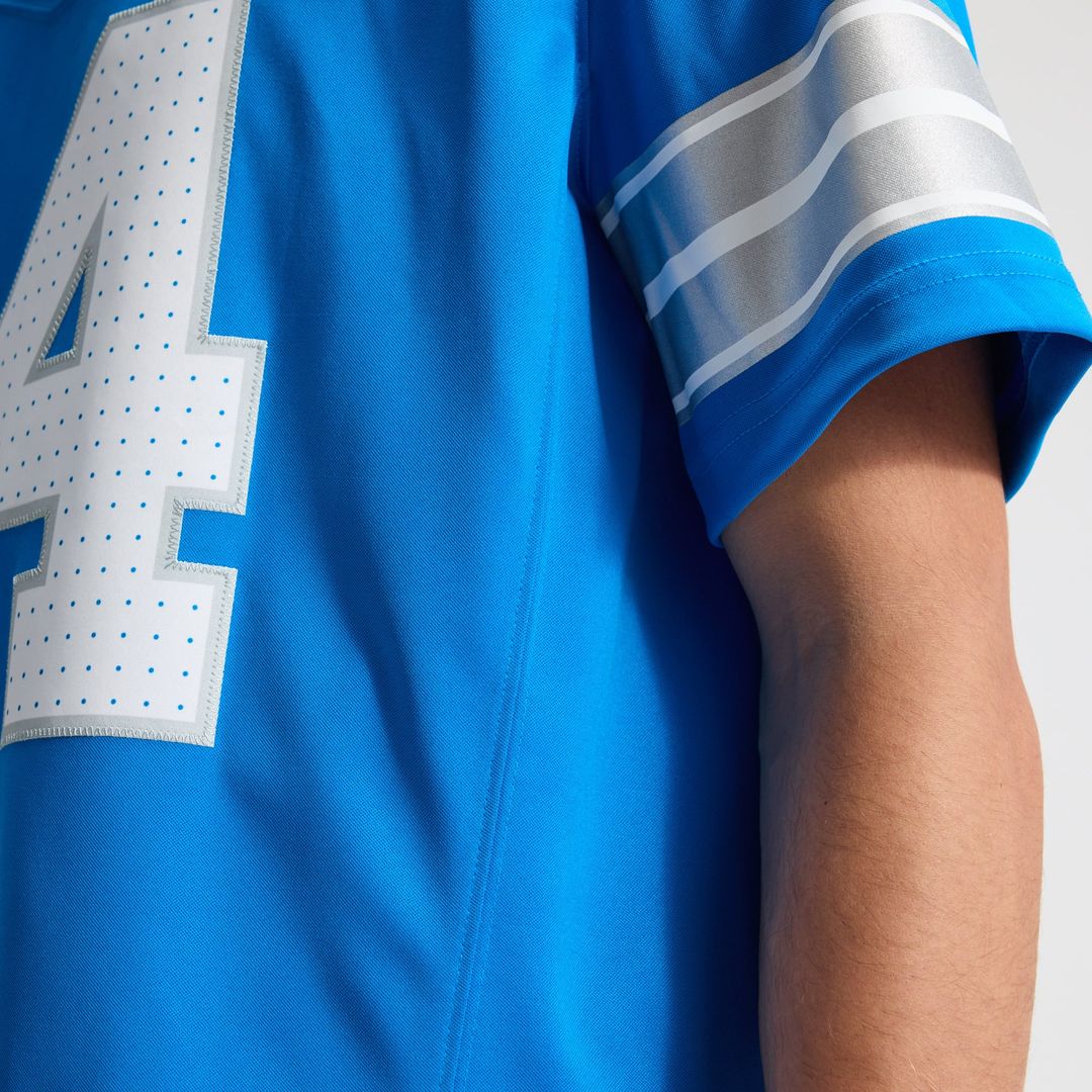 Detroit Lions Amon-Ra St. Brown Nike White Vapor F.U.S.E. Stitched Limited Jersey