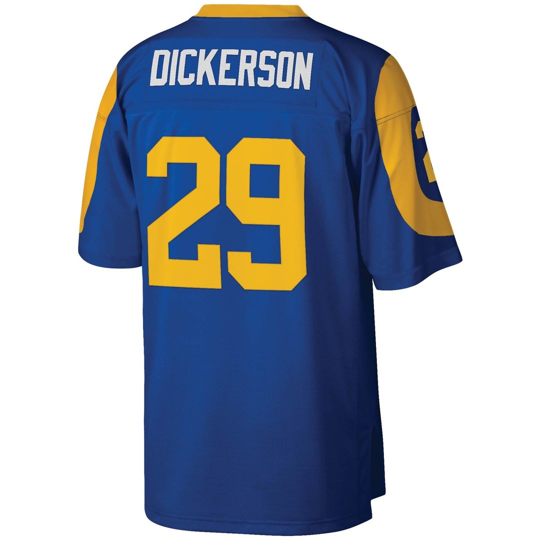 Los Angeles Rams Eric Dickerson Mitchell & Ness Royal Legacy Replica Jersey