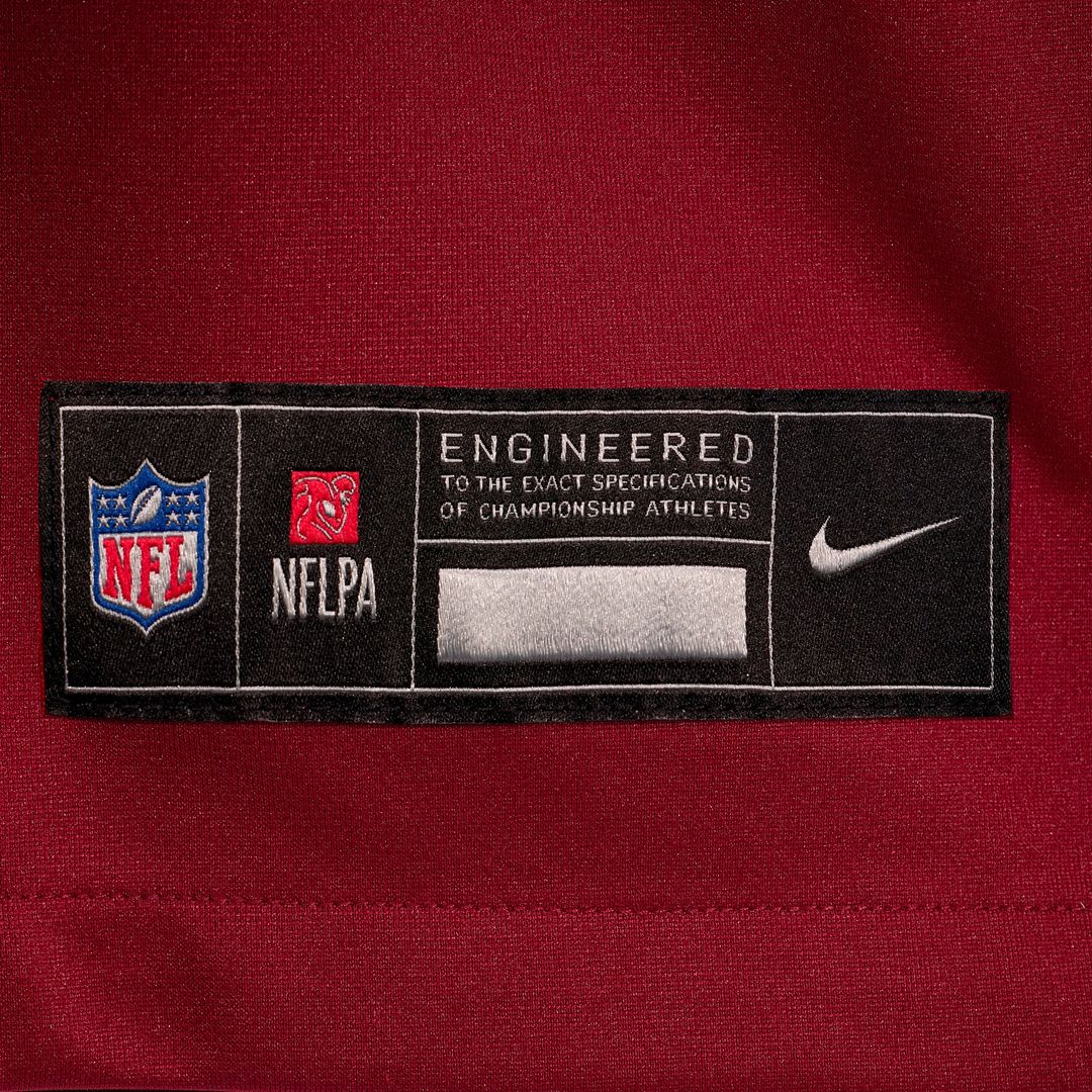 Washington Commanders Nick Allegretti Nike Burgundy Game Jersey