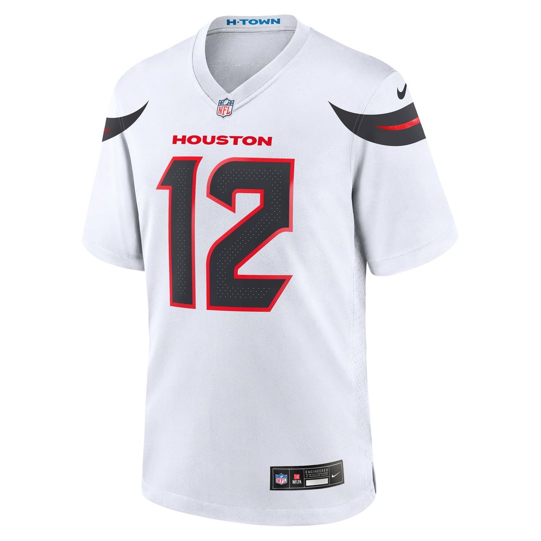 Houston Texans Nico Collins Nike Red Alternate Game Jersey
