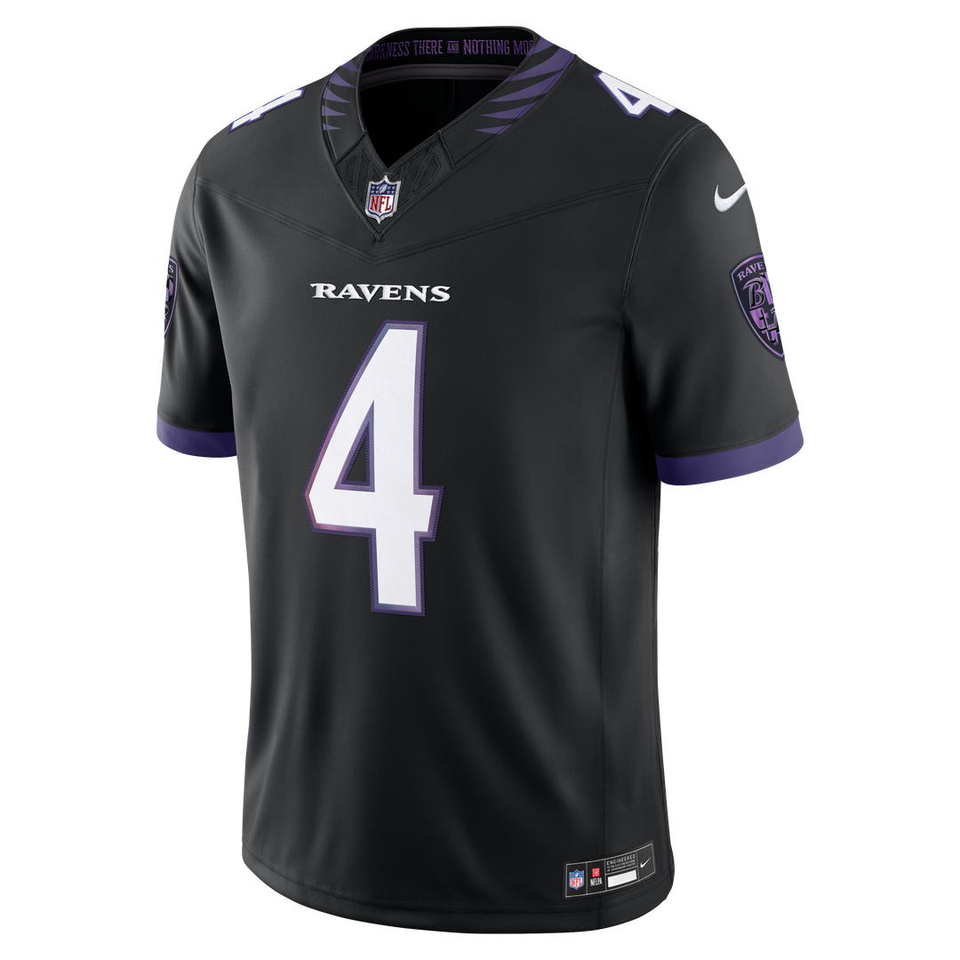 Baltimore Ravens Zay Flowers Nike Purple Team Vapor F.U.S.E. Stitched Limited Jersey
