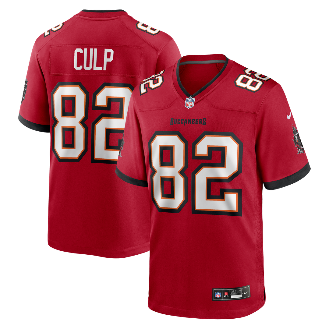 Tampa Bay Buccaneers Devin Culp Nike Red Game Jersey