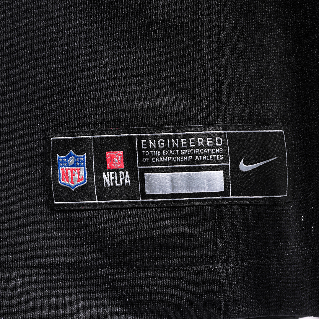 New Orleans Saints Velus Jones Jr. Nike Black Team Game Jersey