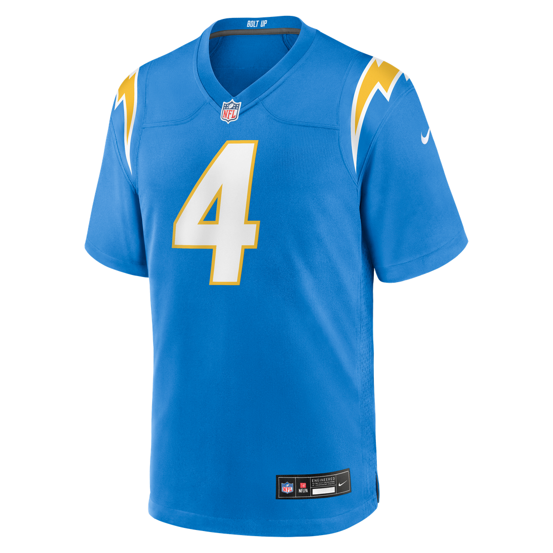 Los Angeles Chargers Tarheeb Still Nike Powder Blue Team Game Jersey