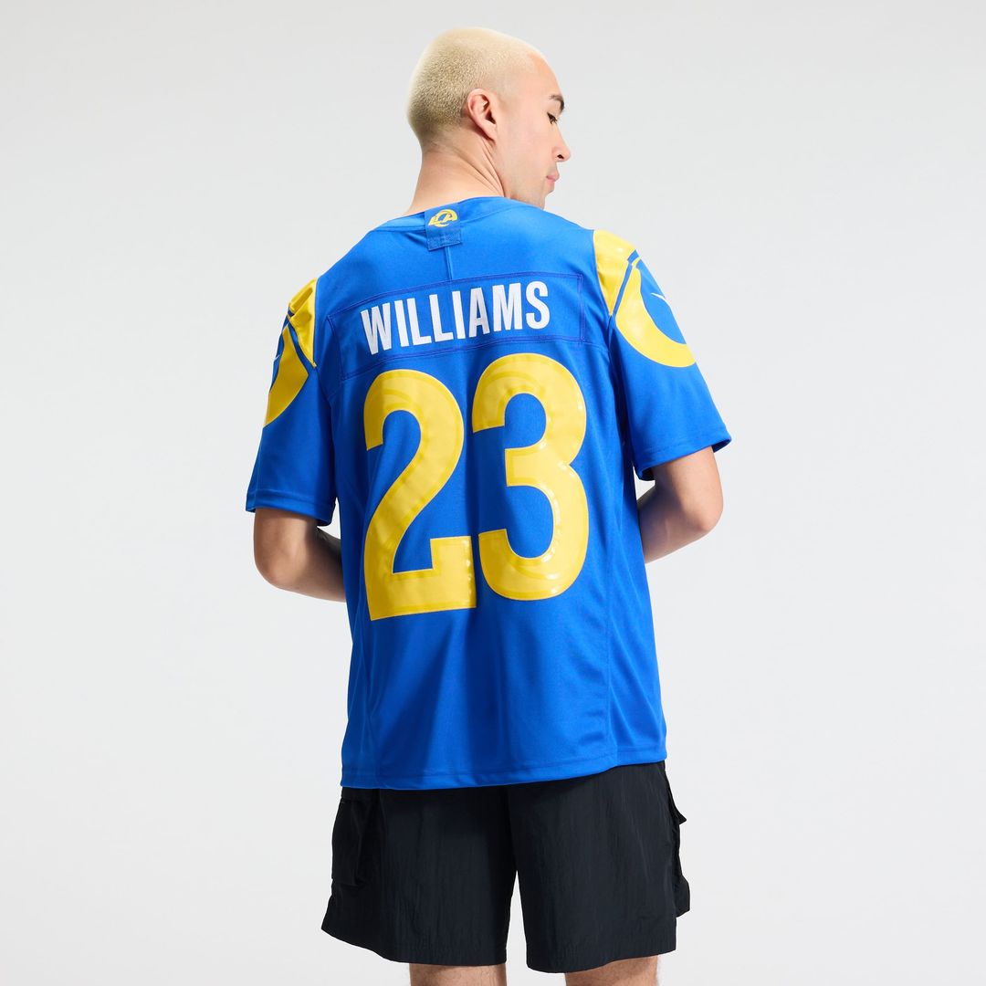 Los Angeles Rams Kyren Williams Nike Classic Sol Vapor F.U.S.E. Stitched Limited Jersey