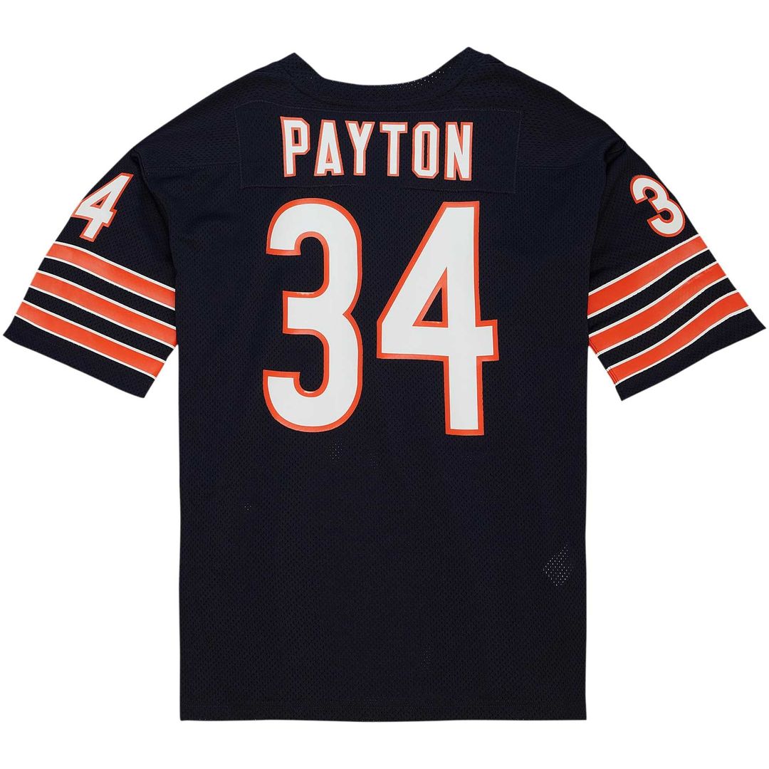Chicago Bears 1985 Walter Payton Mitchell & Ness White Authentic Throwback Retired Player Jersey
