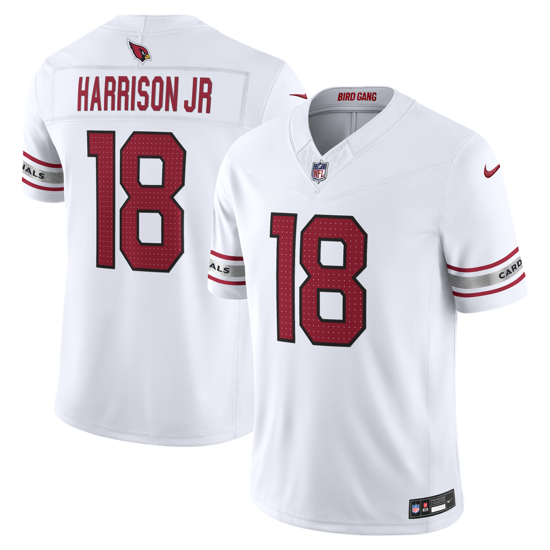 Arizona Cardinals Marvin Harrison Jr. Nike Black Alternate Vapor F.U.S.E. Stitched Limited Jersey