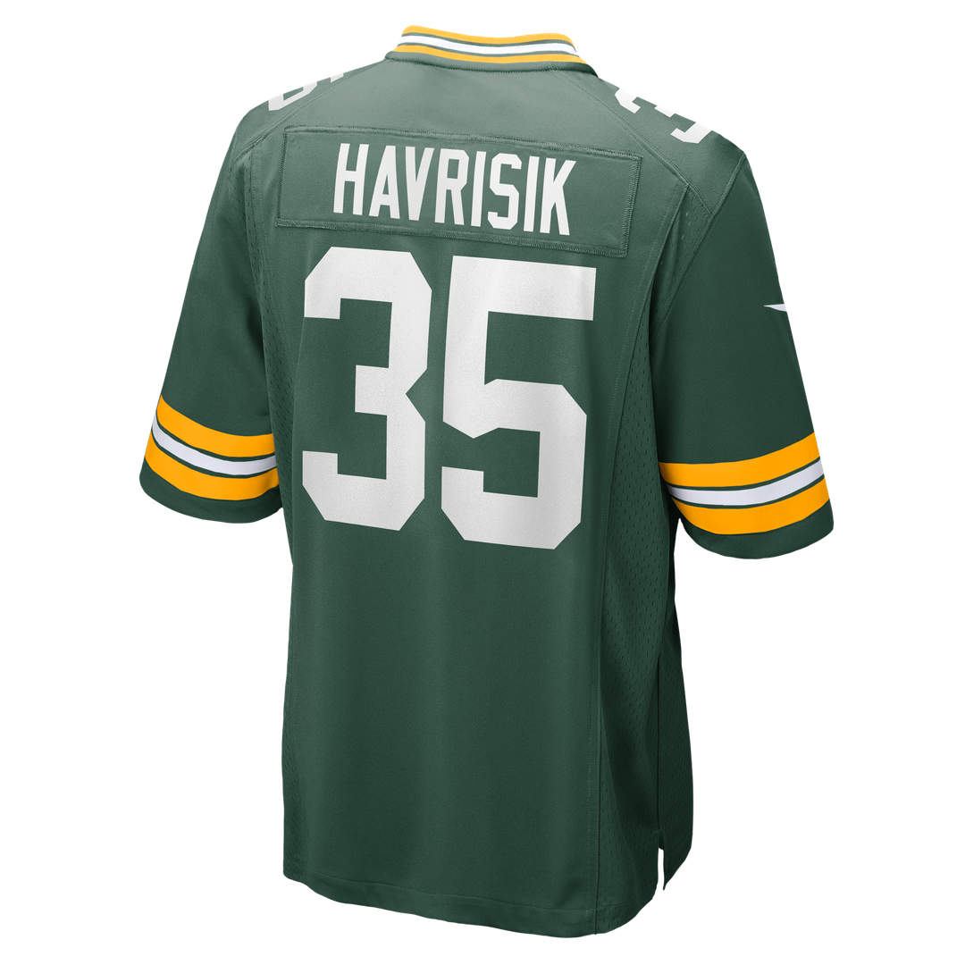 Green Bay Packers Lucas Havrisik Nike Green Team Game Jersey