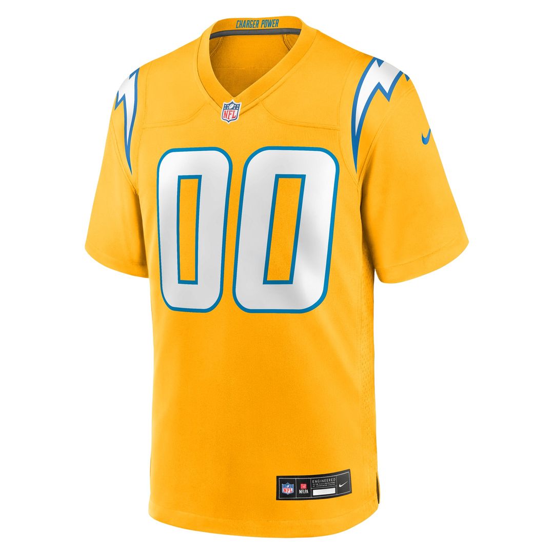 Los Angeles Chargers Nike Navy Alternate Super Chargers Game Custom Jersey