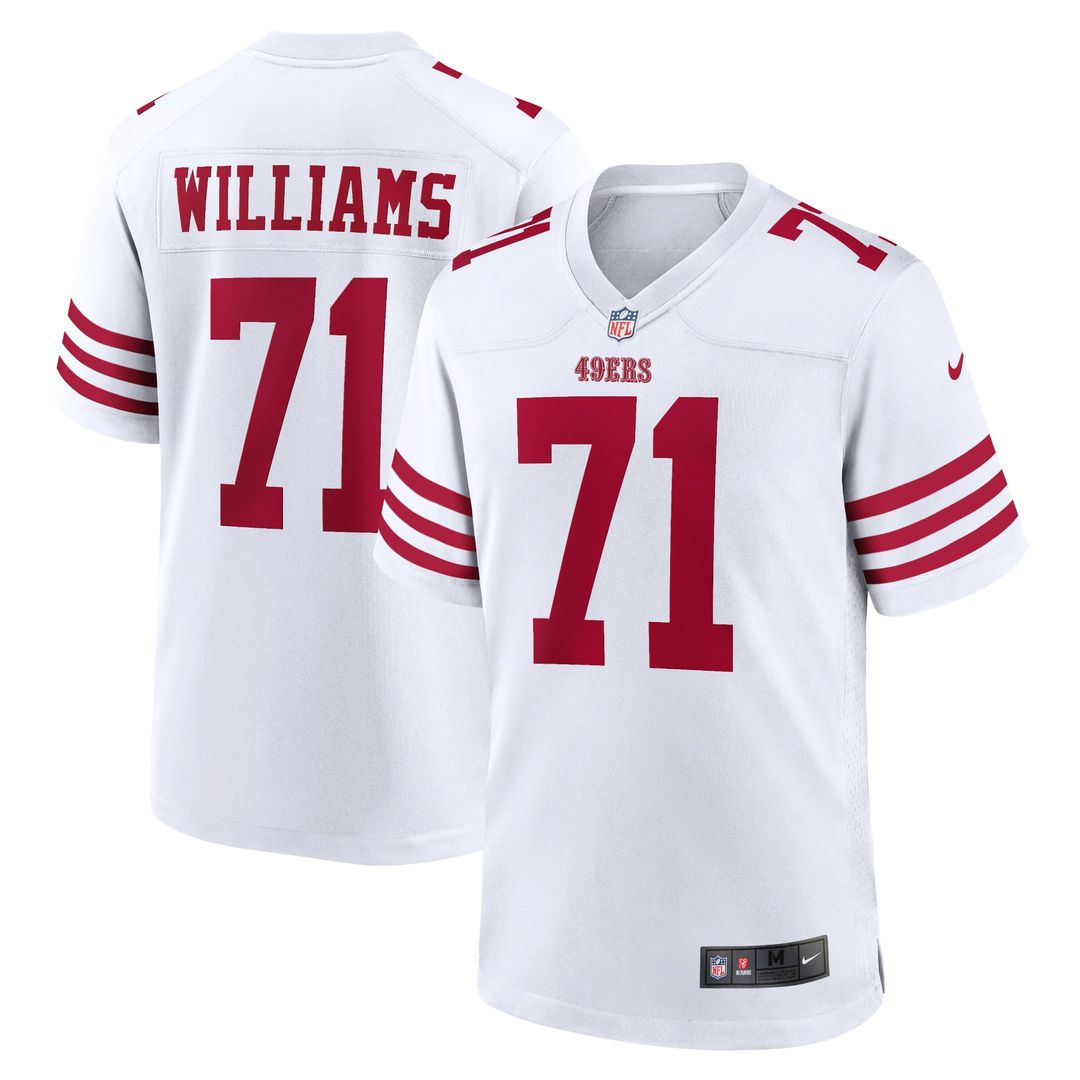 San Francisco 49ers Trent Williams Nike Scarlet Alternate Game Jersey