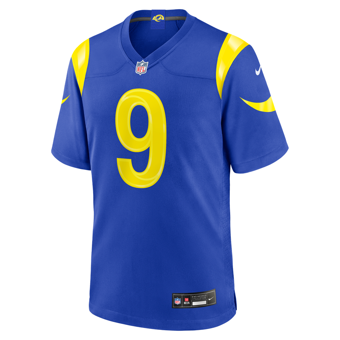 Los Angeles Rams Matthew Stafford Nike Royal Team Game Player Jersey