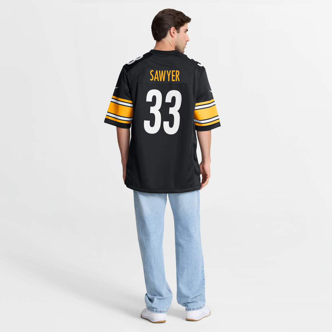 Pittsburgh Steelers Jack Sawyer Nike Gold Alternate Game Jersey