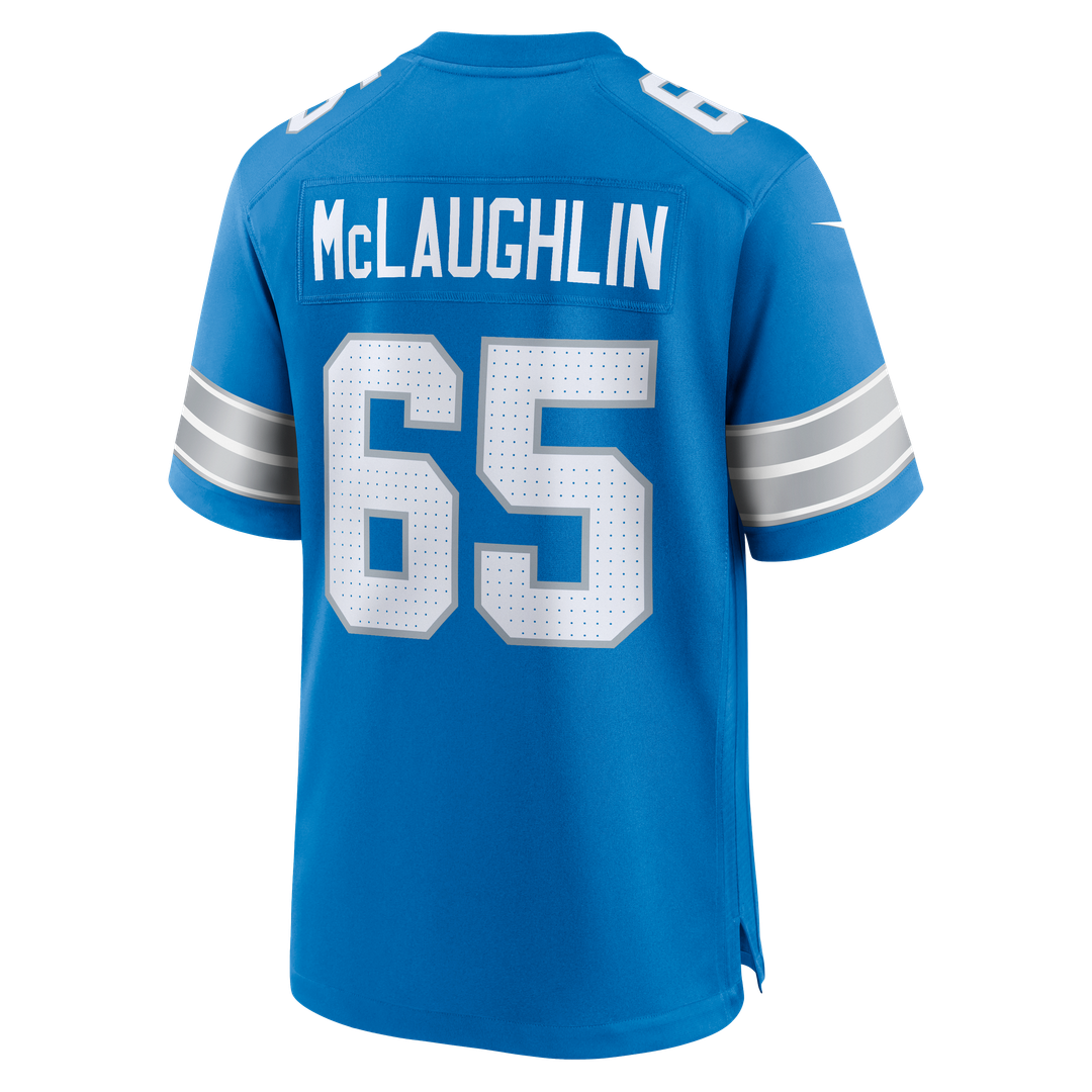 Detroit Lions Seth McLaughlin Nike Blue Team Game Jersey